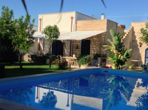 mediterrane villa mit pool im salento